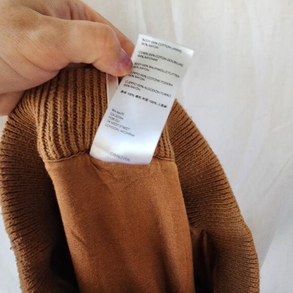 Free People Golden hour maxi skirt women's size M y2k Boho western Crochet Tan - Picture 13 of 13